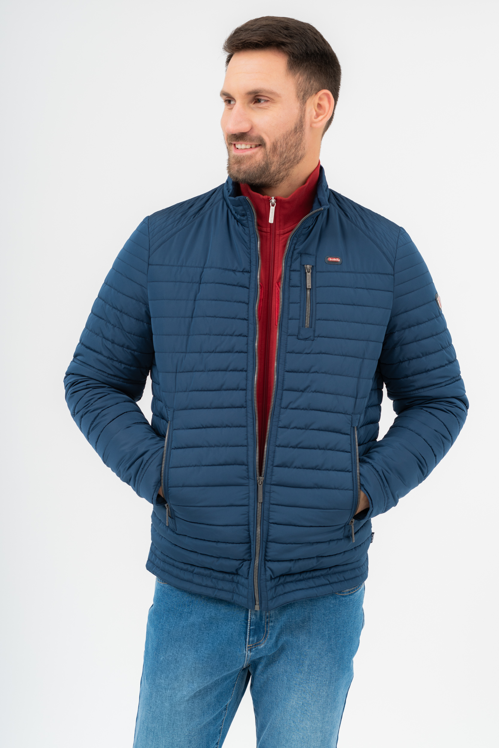 Budmil Pattern Thin quilted jacket | budmil