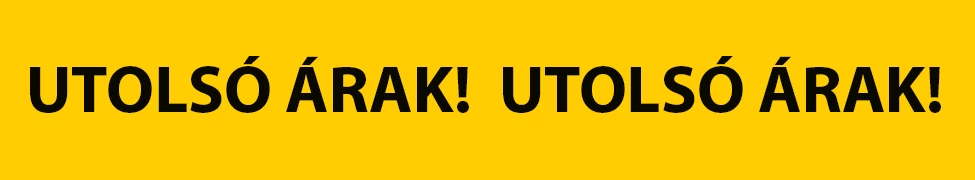 utolsó árak