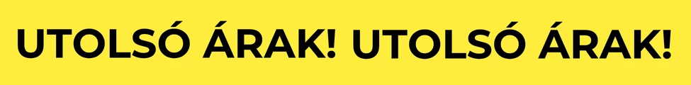 utolsó árak