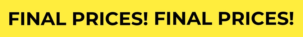 SUMMER SALE - LAST PRICES