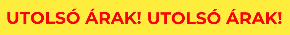 utolsó árak
