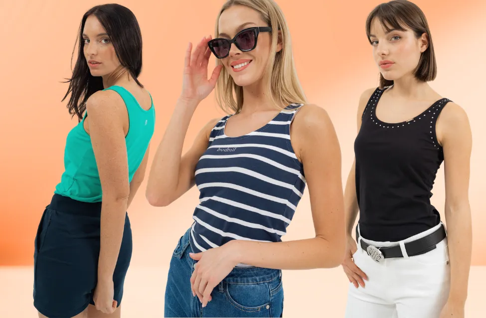 women's sleeveless tops