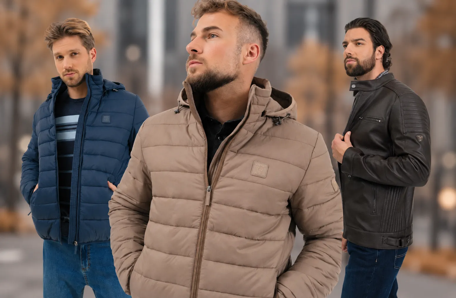Men's autumn jackets
